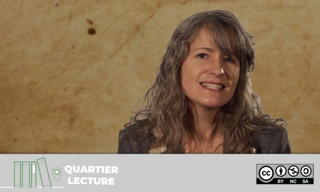Julie Guyot, professeure d’Histoire, présente l’auteure Marguerite Yourcenar.